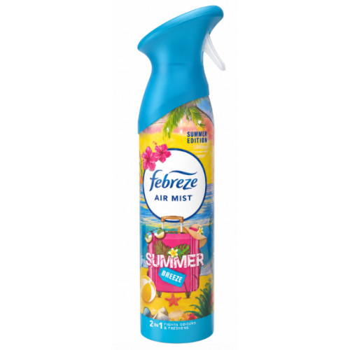 Освіжувач повітря Febreze Air Mist Summer Breeze 2 в 1, 185 мл